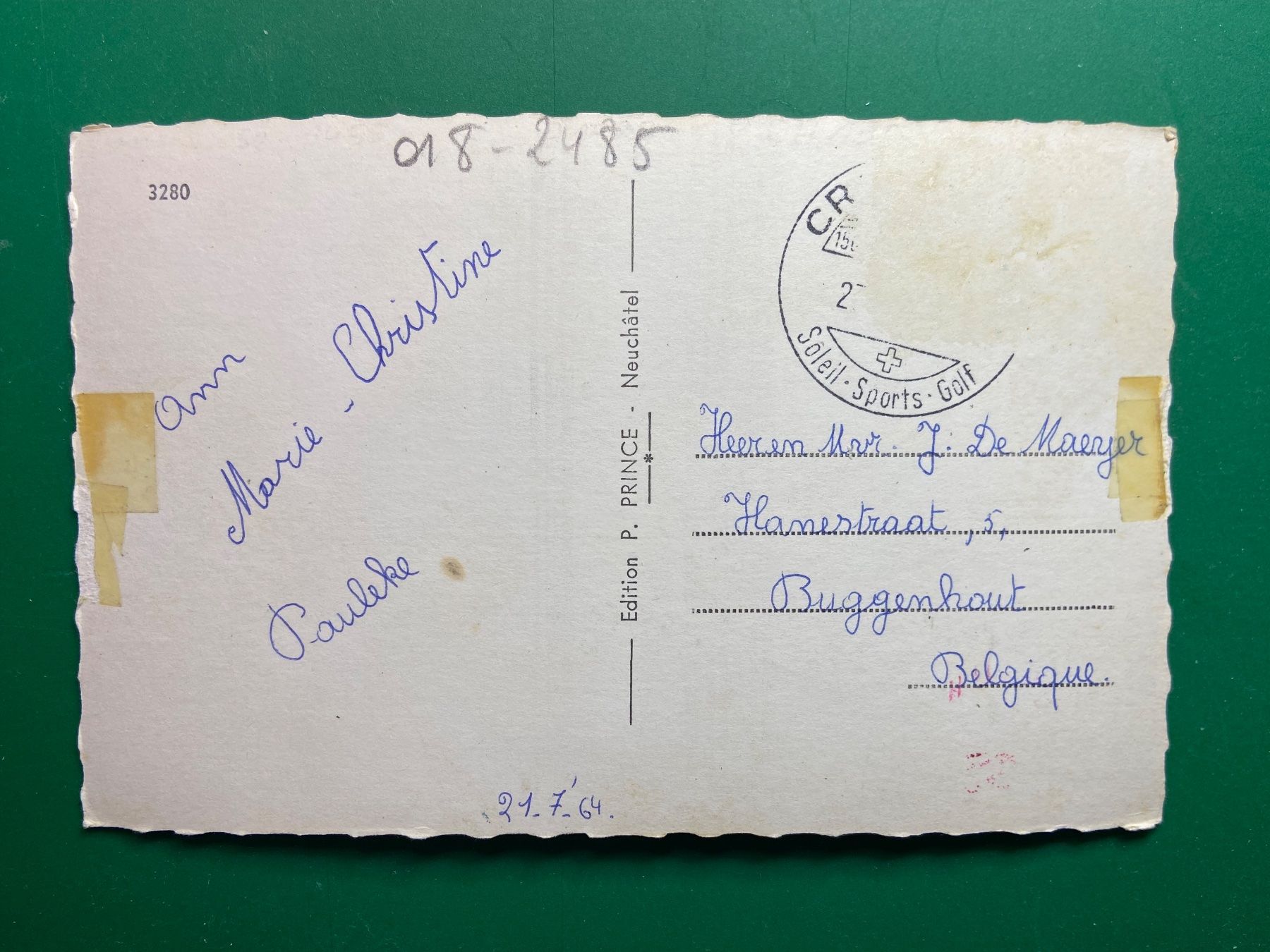 Cartoline postali: Crans - 4 Ansichten – Usato da Steg VS venduto da _vinci_ 1