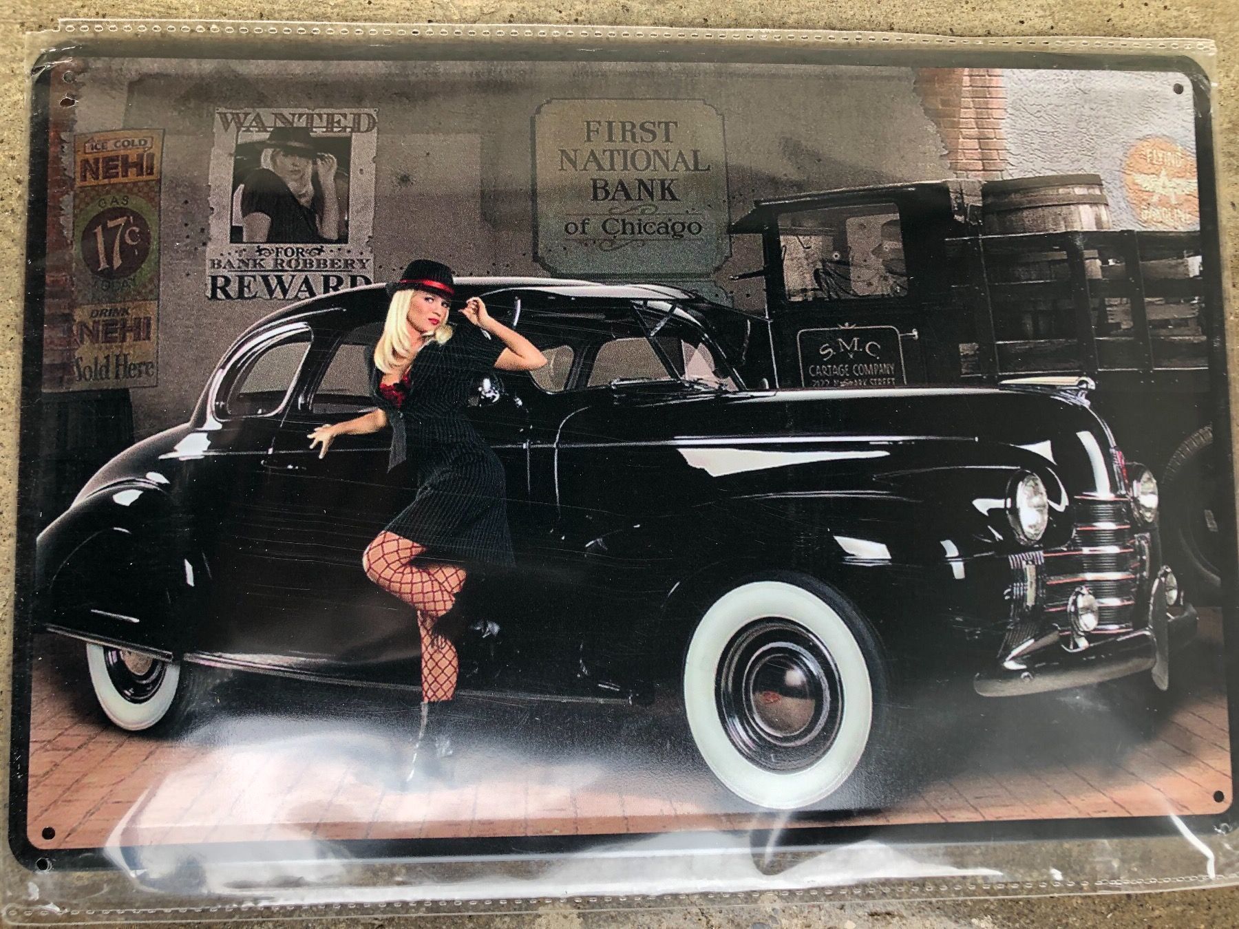 Insegne: Us car coupe classic Oldtimer – Nuovo e nell'imballaggio originale da Reinach AG venduto da rares75