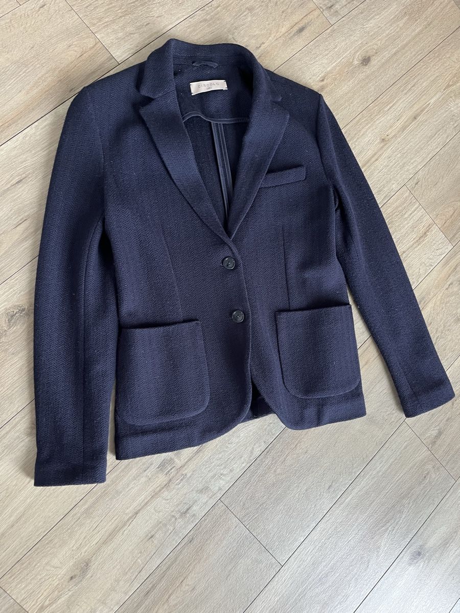 Circolo Giacche: Circolo 1901 dunkelblauer Schurwolle Blazer – Usato da Kerns venduto da osco01 1
