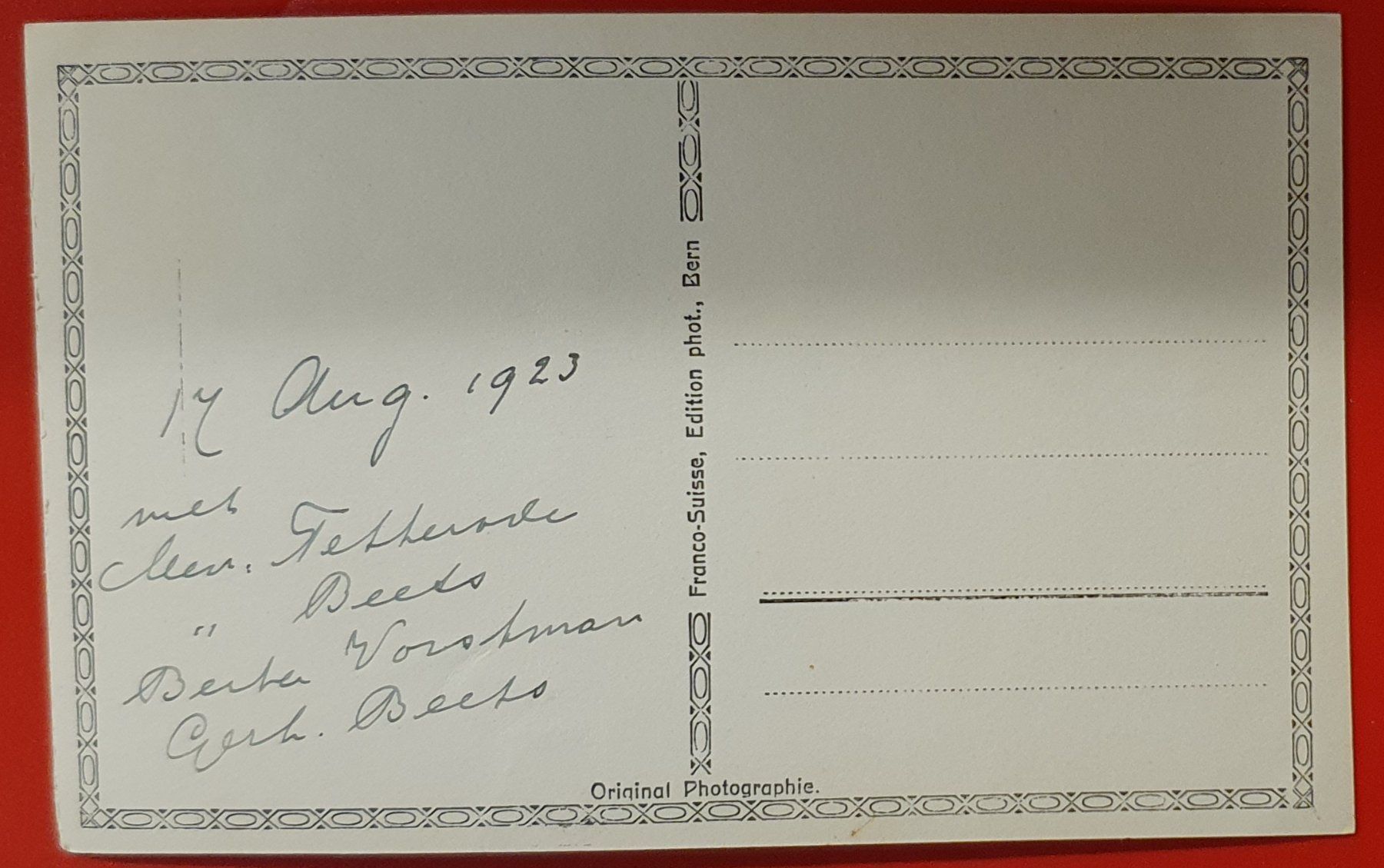 Ansichtskarten: Kippel 1923, Mädchen aus dem Lötschental – Gebraucht aus Kreuzlingen von Rschweiz1 1