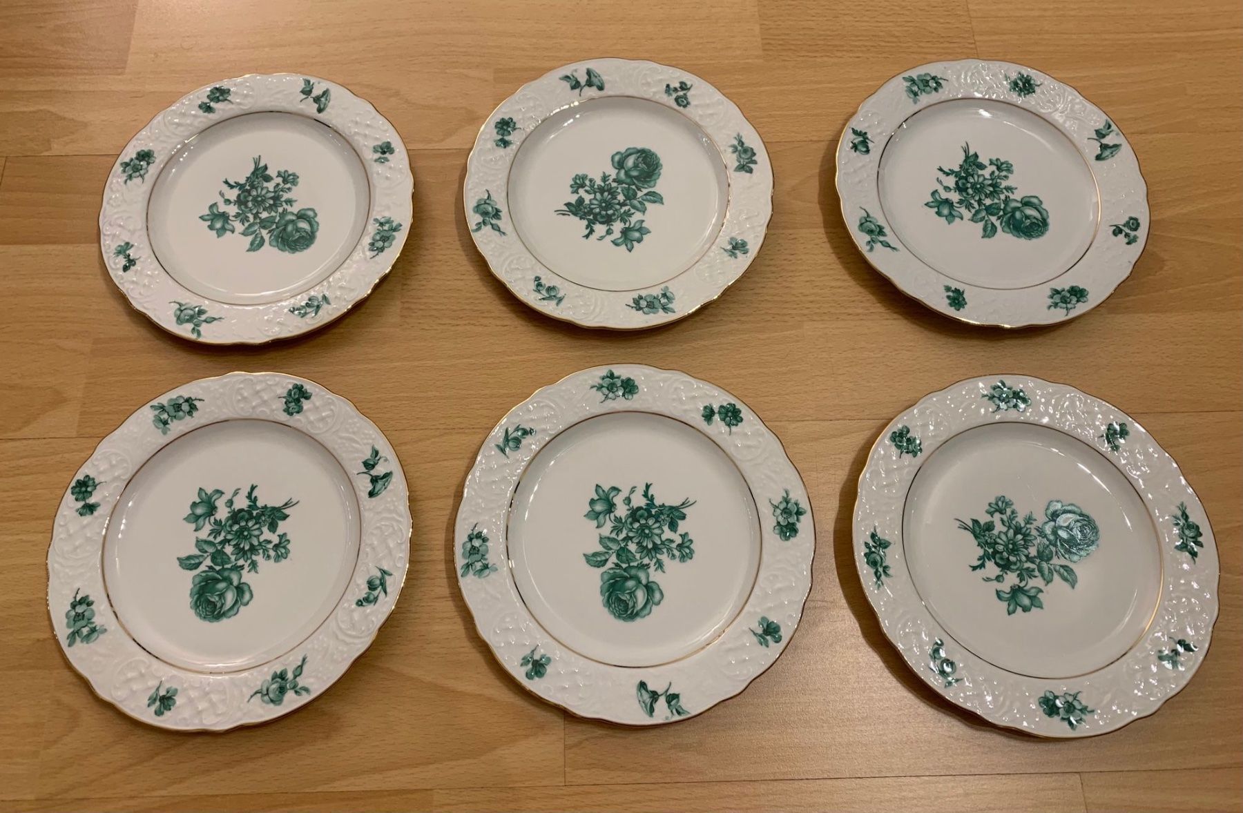 Piatti: 6 assiettes - Schumann Bavaria – Usato da Biel/Bienne venduto da granitod