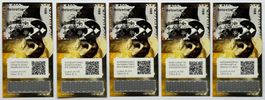 5x Swiss Crypto Stamp 3.0 ID6 Milo mit Ersttagsstempel