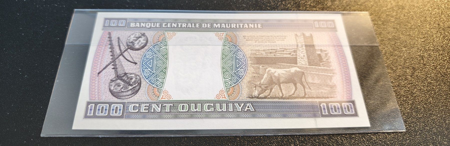 Banknoten: Banknote Mauritanien – Gebraucht aus Mendrisio von Dee-11 1