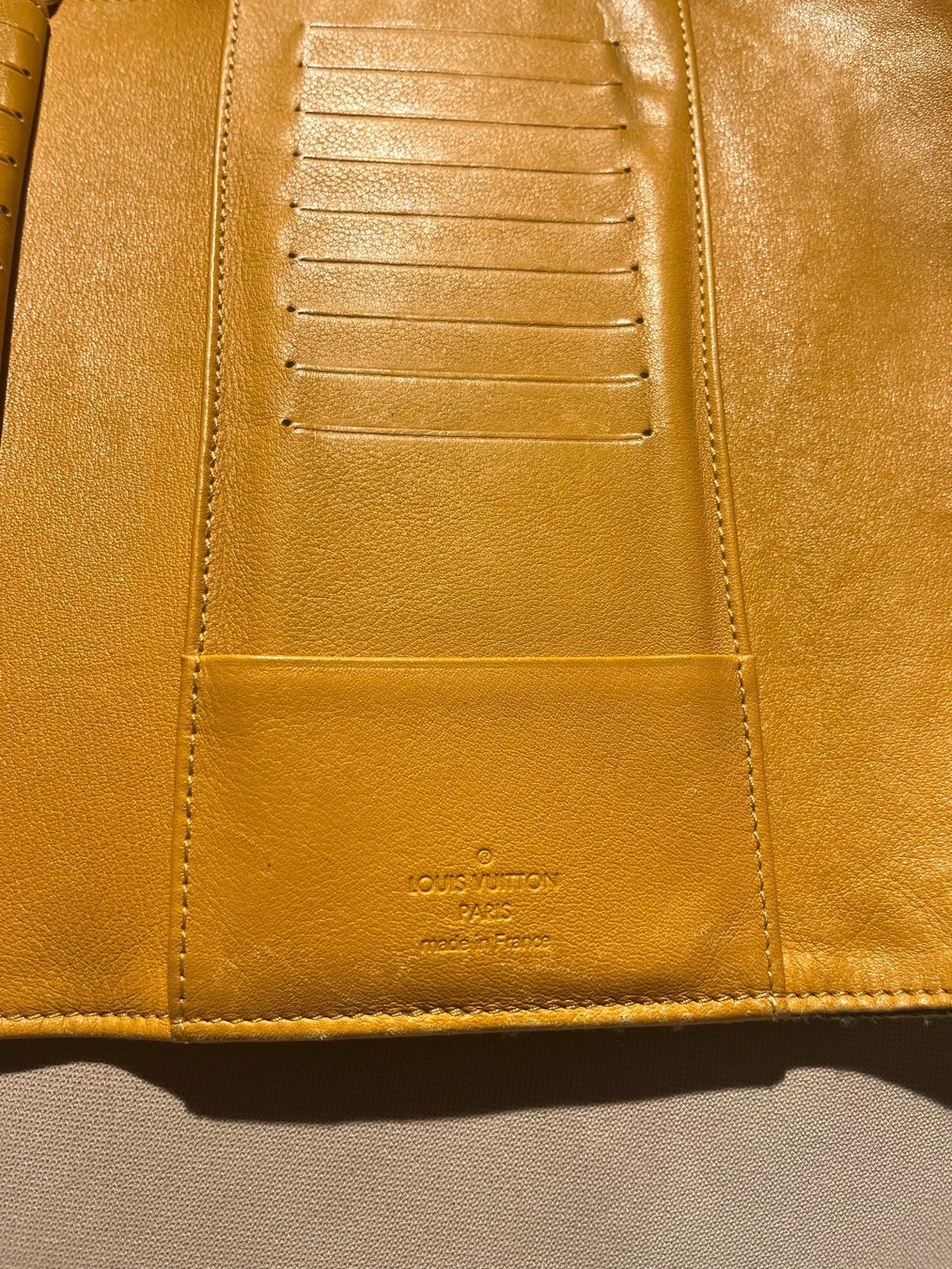 Louis Vuitton Portamonete: Louis Vuitton denim portemonnaie – Usato da Lausanne venduto da pioupiou38 7