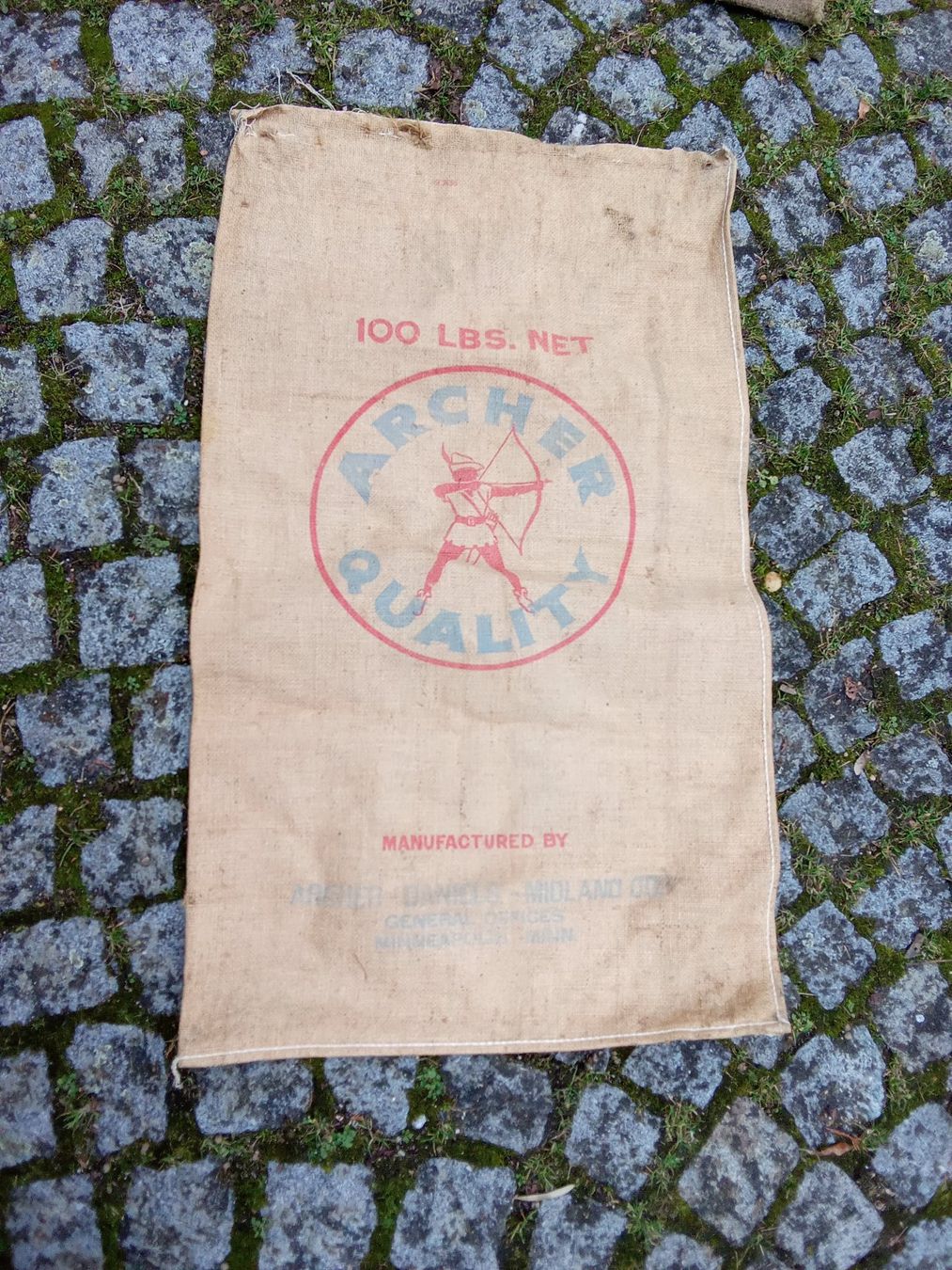 Stoffe: Jutesack antik Archer Quality – Gebraucht aus Siblingen von Jayuah