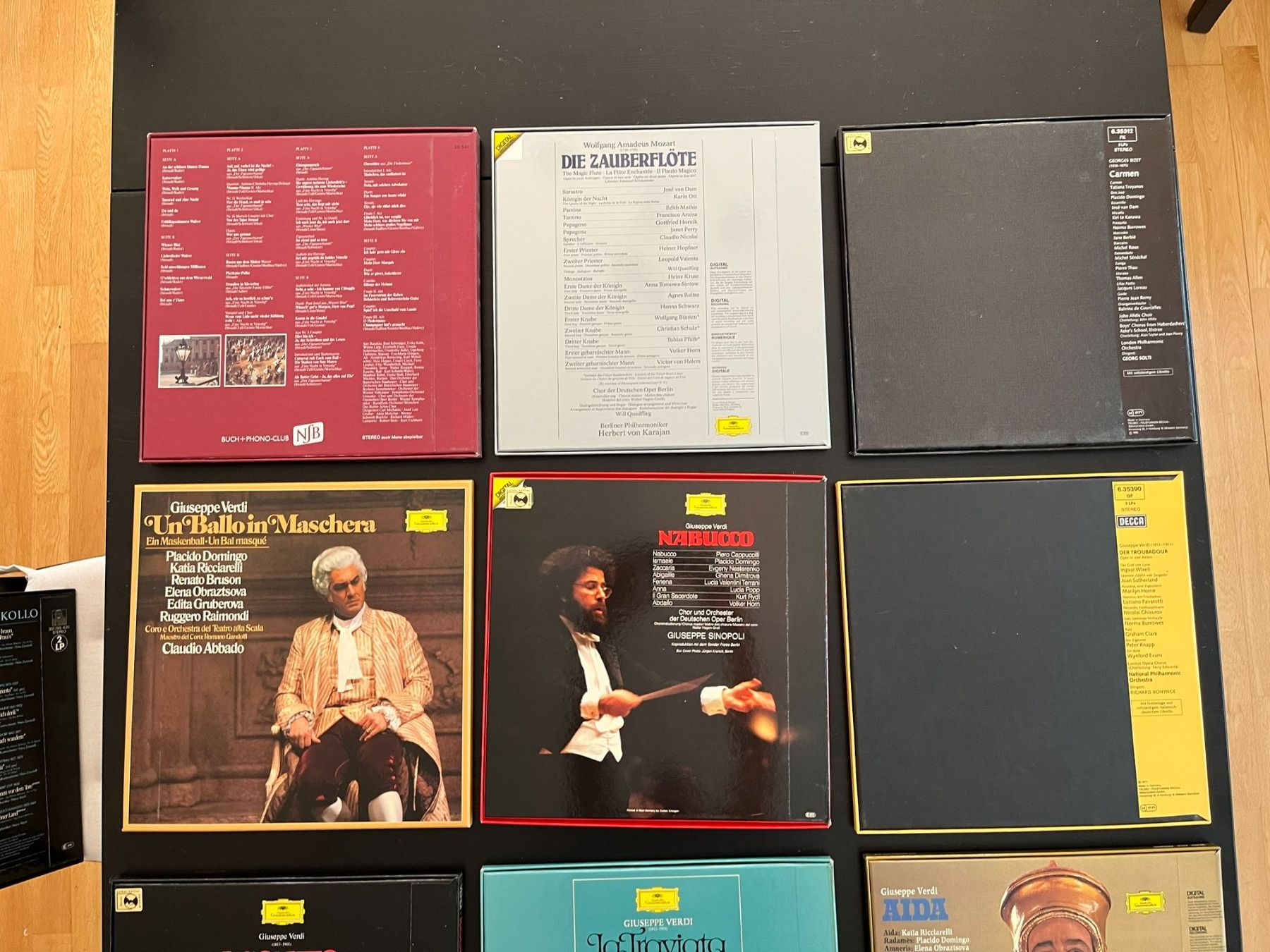Dischi in vinile: Set diverse Opern Verdi auf LP's - 9 Box-Sets – Usato da Gampel venduto da Scrat1234 4