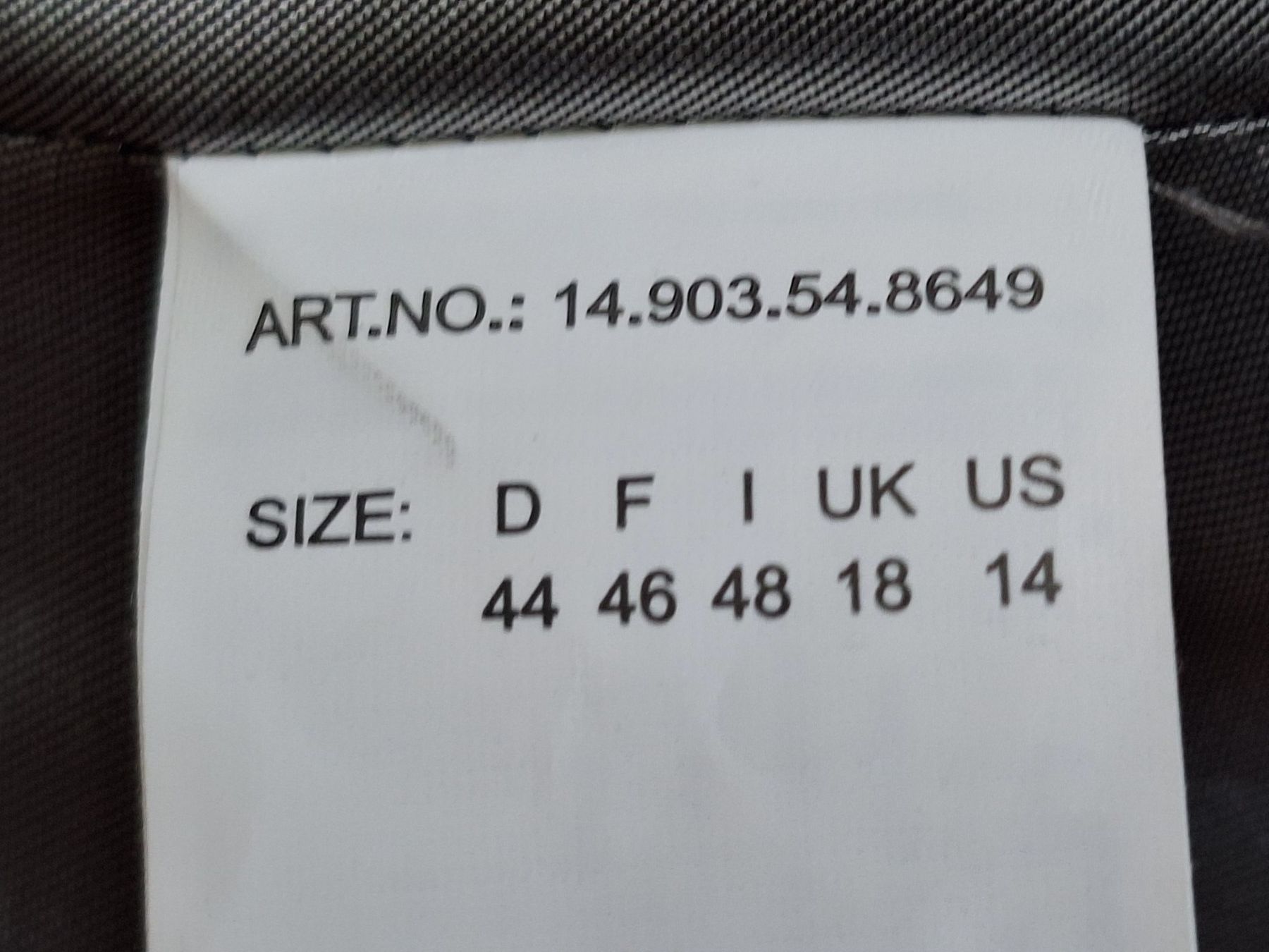S.Oliver Giacche: s.Oliver Blazer, Grau Gestreift, Grösse 44 – Usato da Hedingen venduto da Rosie013 5