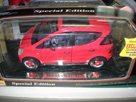 Mercedes A-Class 1997 rot * Maisto 1:18
