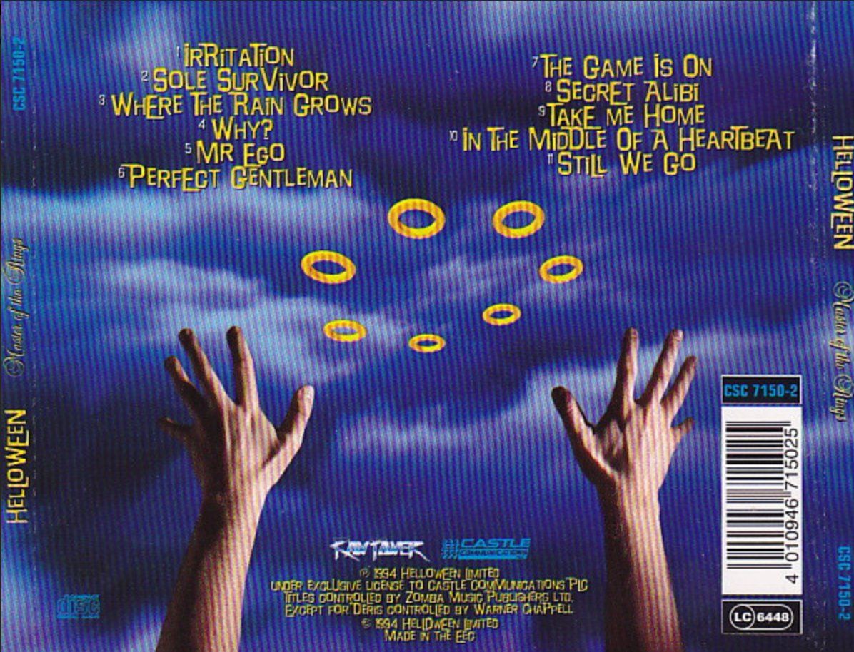 CD: Helloween - Master of the Rings – Usato da Brunnen venduto da Barfly5 1
