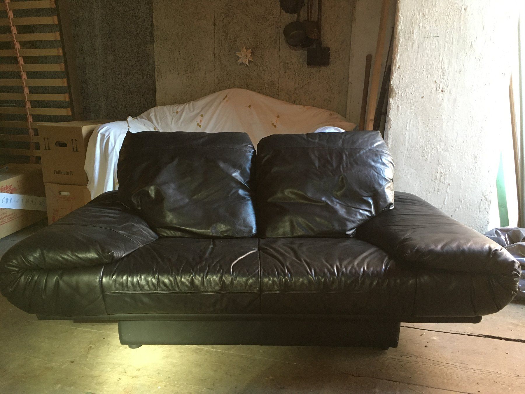 Rolf Benz Divani: Rolf Benz Sofa schwarz – Usato da Stein am Rhein venduto da Estelle1001