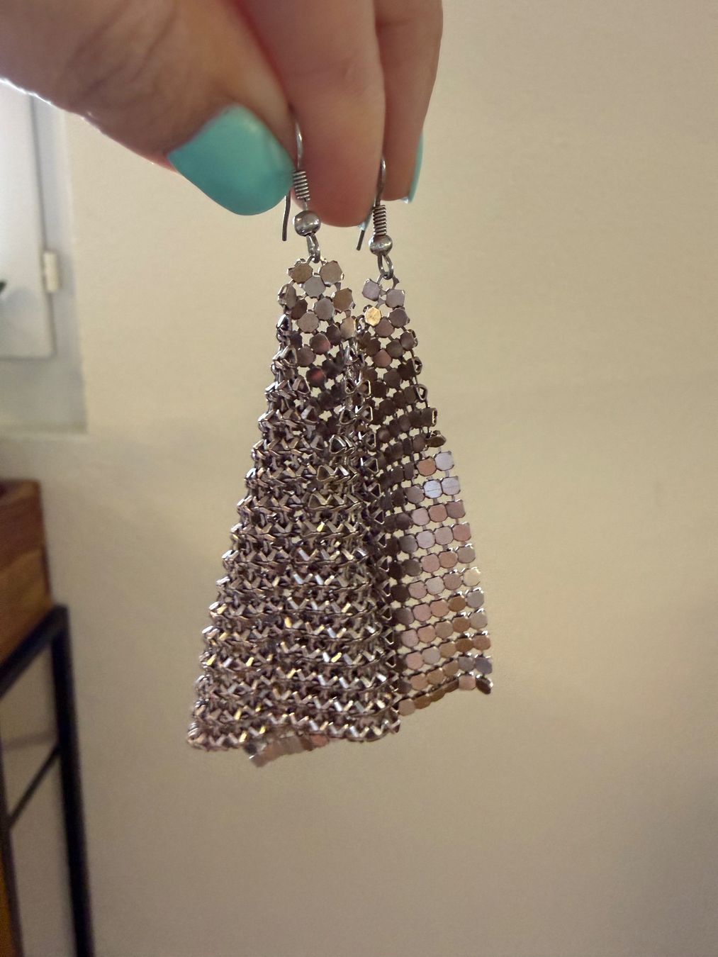 Ohrringe & -stecker: Große silberfarbene Statement-Ohrringe – Modeschmuck – Gebraucht aus Neerach von Meli_sara 2