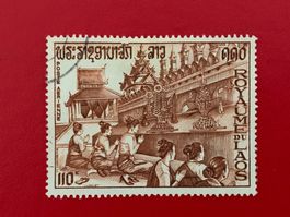 Timbre aviation - Royaume du Laos