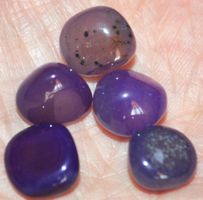 Mineralien Set X-805 – 5 Stück Achat