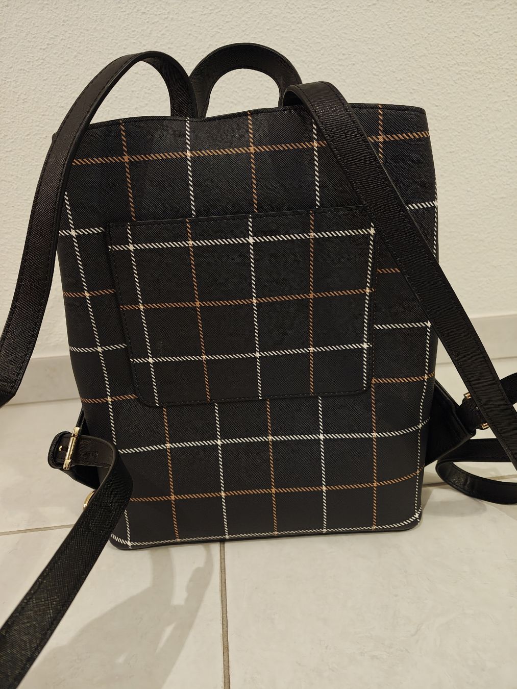 Zaini: Schicker Rucksack im Karomuster – Nuovo (secondo la descrizione) da Rütihof venduto da iva_2yts 1