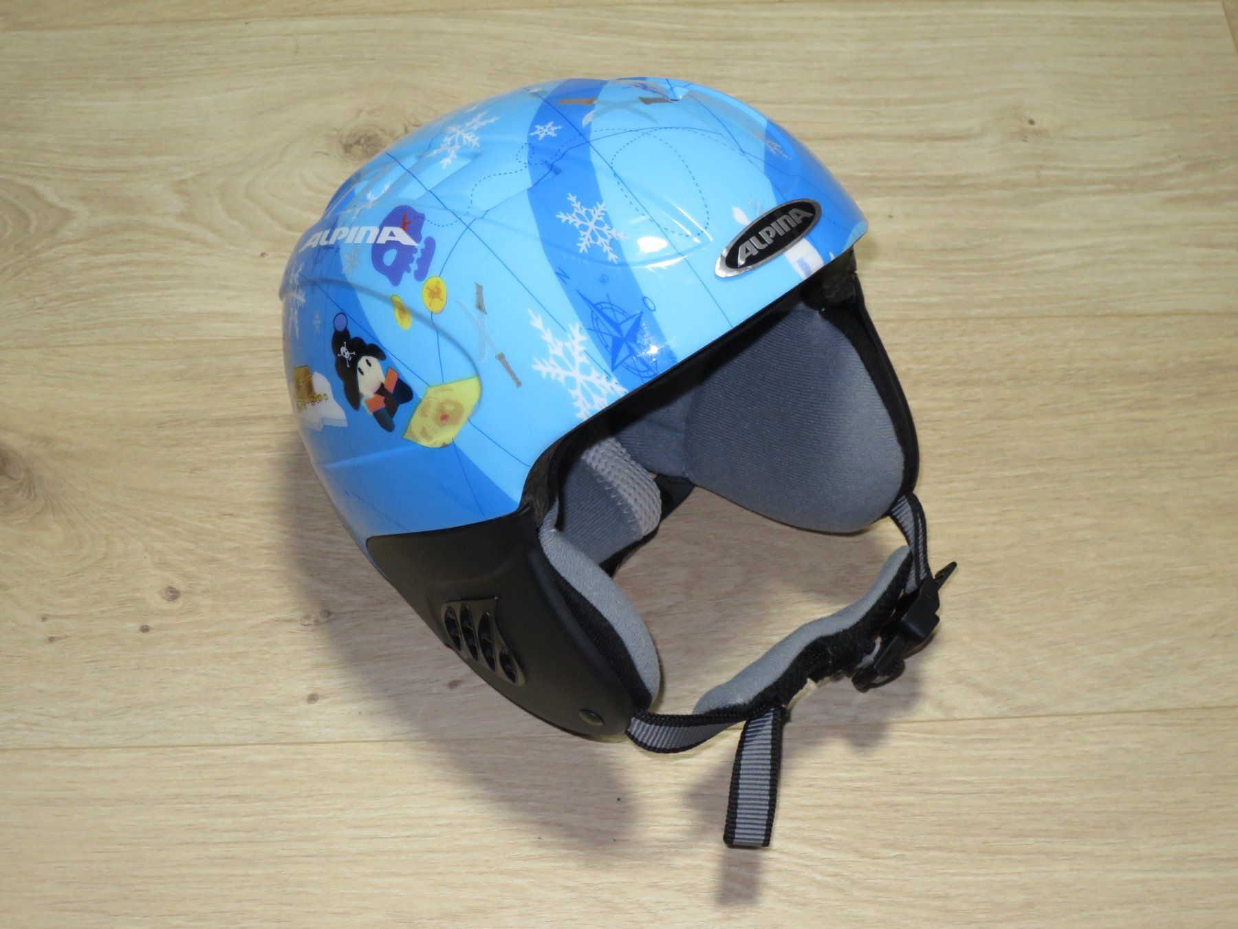 Alpina Caschi: Alpina Carat Flash Kinder-Skihelm 48-52 – Usato da Gundetswil venduto da Maegez