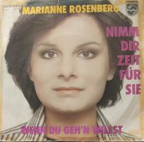 Vinyl-Single Marianne Rosenberg - Nimm dir Zeit für sie