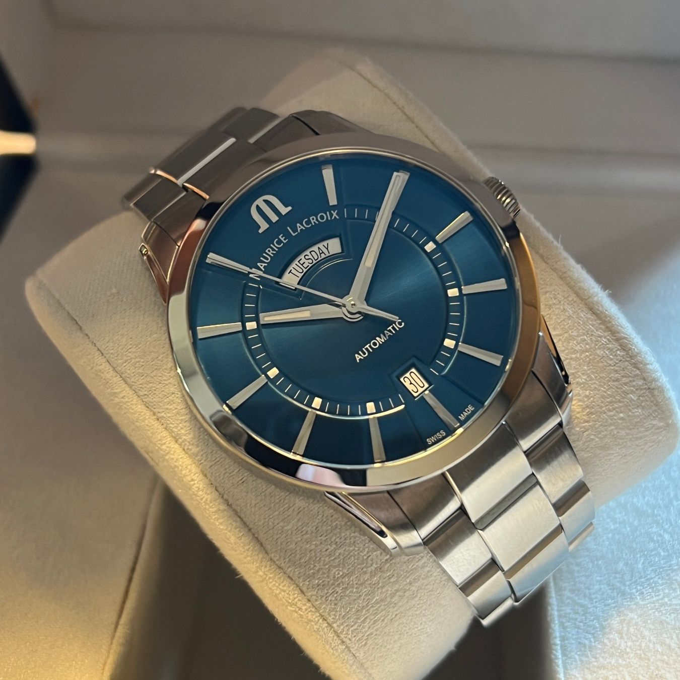 Maurice Lacroix Uhren: FLASH SALE Maurice Lacroix Pontos Day-Date PT6358 – Gebraucht aus Carouge GE von Watchaser 7