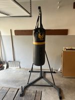Boxsack mit Ständer GYRONETICS schwarz/gelb guter Zustand