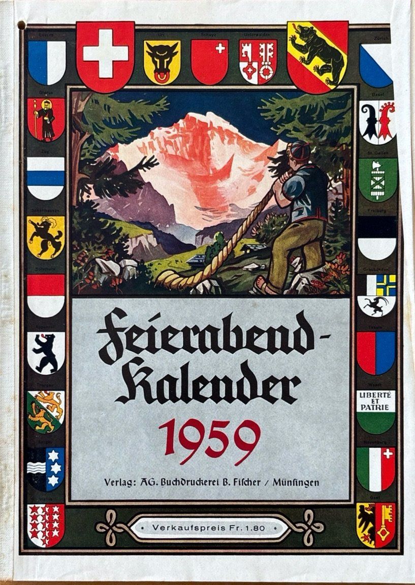 Libri: Feierabend Kalender 1959 – Usato da Sarnen venduto da Livres