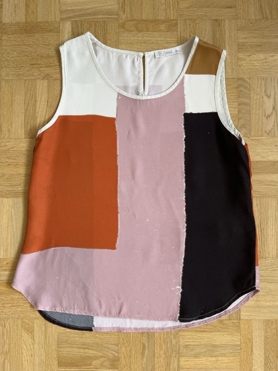 Nile Top: NILE Top, Patchwork Muster Gr. XS – Usato da Zürich venduto da Kleanthy 4