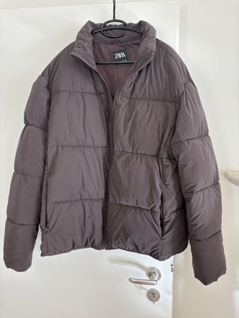 Piumino Zara marrone taglia XL in buone condizioni