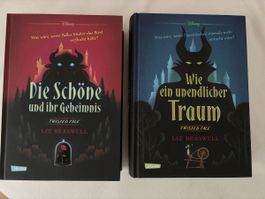 2x Disney Twisted Tales Bücher Liz Braswell