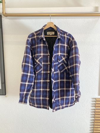 Gr. L karrierter Mantel
