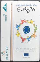 Taxcard Belgacom - Europa, 40 Jahre Vertrag von Rom - B