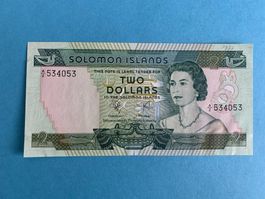 SOLOMON ISLANDS - Two Dollars N.D. (1977) - UNC. / UNZ.