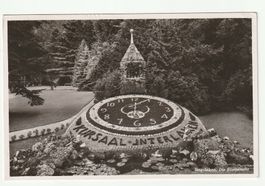 1937, Interlaken, Blumen Uhr, Bern