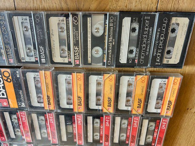 Musicassette: Kassetten BASF, 47 MC K7, teils seltene – Usato da Steinach venduto da Jaguare1961 3