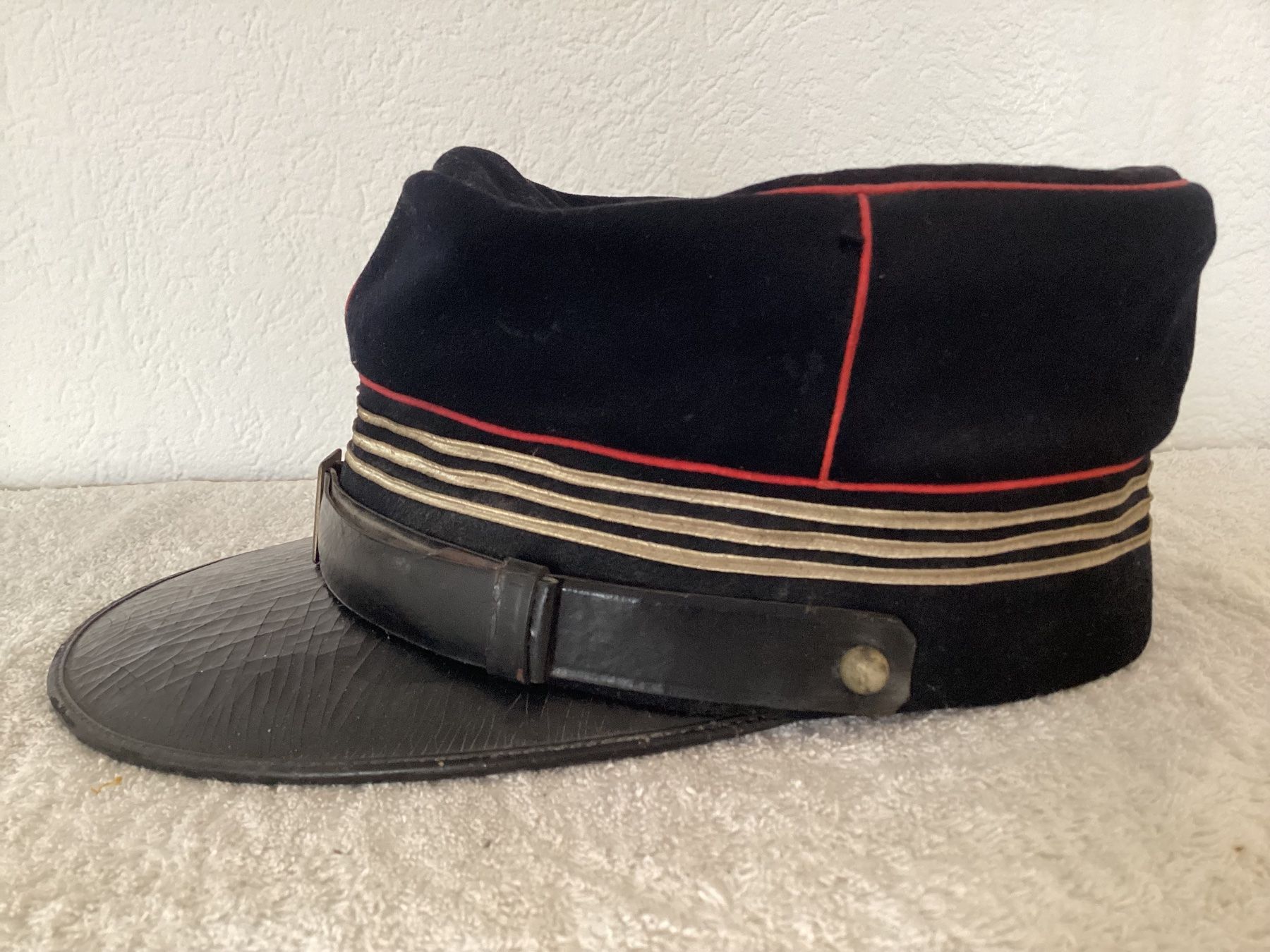 Schweizer Armee Uniformi: Casquette capitaine infanterie 1898 – Usato da Vouvry venduto da marius09 1