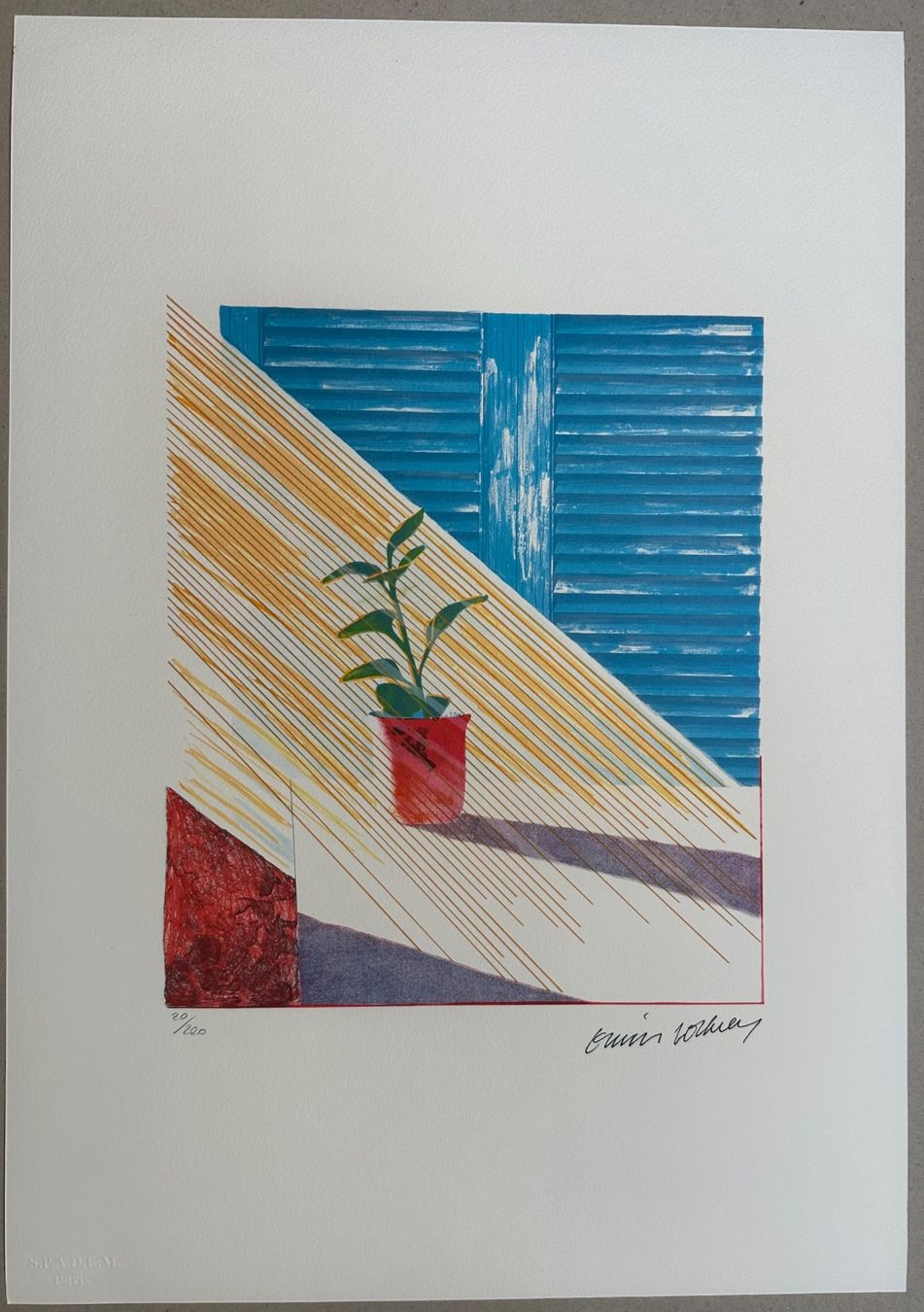 Poster & Bilder: Hockney: Sun 20/200 – Neu (gemäss Beschreibung) aus Meilen von Smgdesign