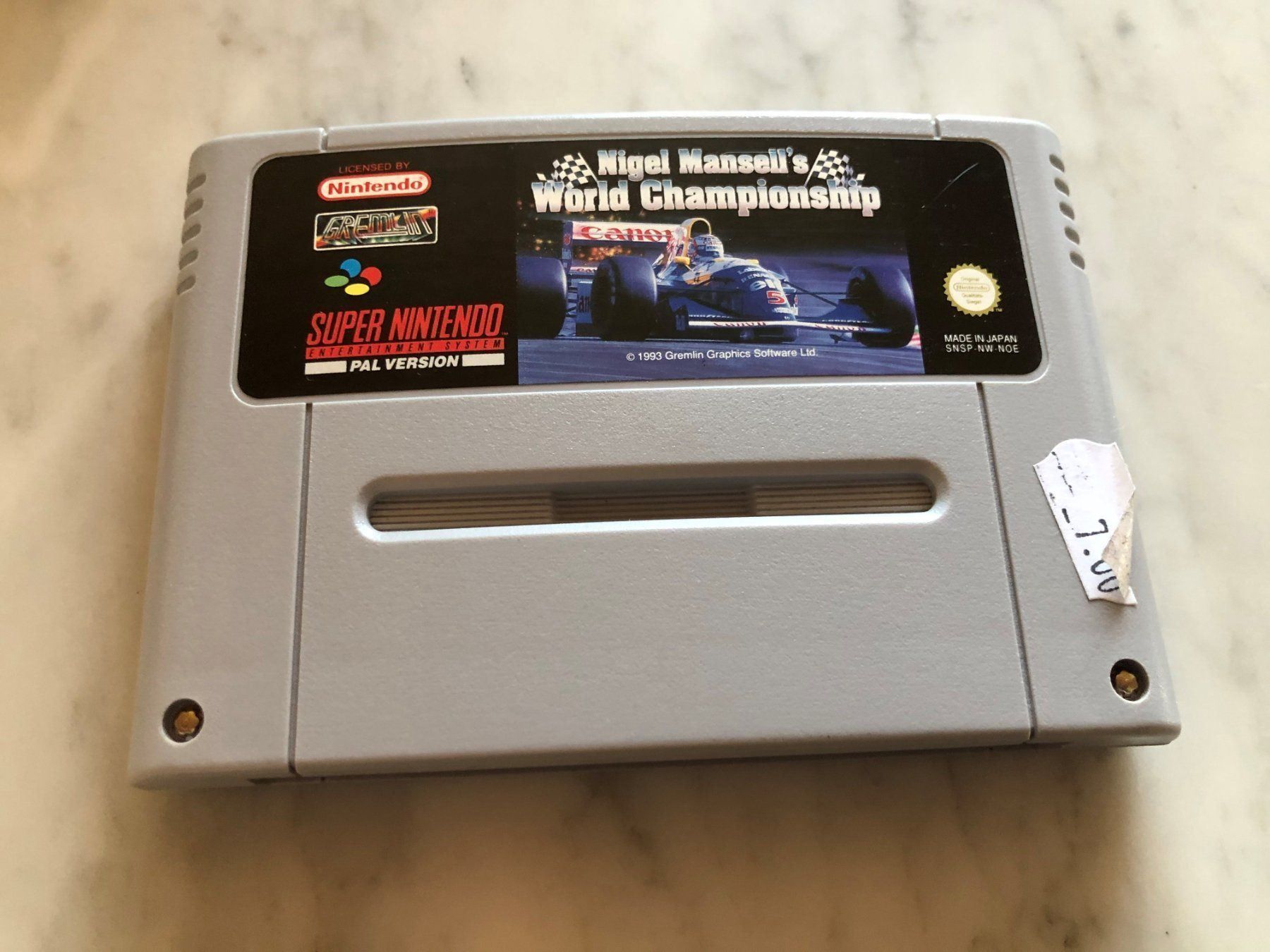 Nintendo Giochi: NIGEL MANSELLS WORLD CHAMPIONSHIP – Usato da hägendorf venduto da twilightprincess