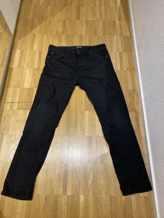 Jack & Jones Jeans Tim Slim Fit schwarz Grösse 34/32