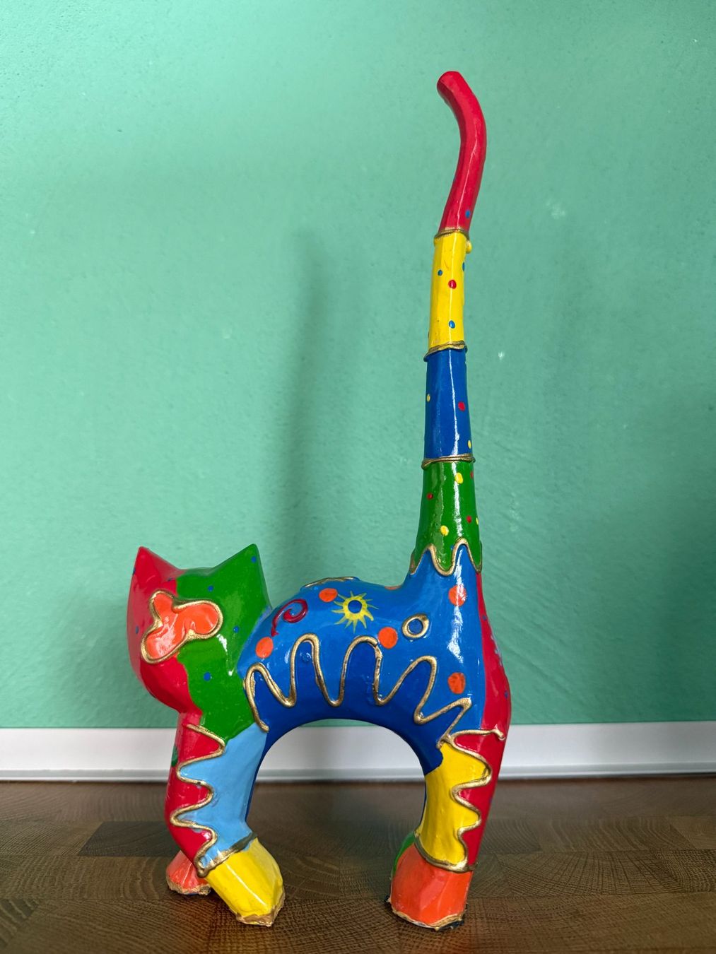 Altro in Decorazioni & Accessori: Dekoration    KATZE   BÜSI   vermutlich aus Pappmache – Usato da Subingen venduto da ArtBead 1