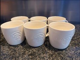 6x Original Starbucks Mugs – Top Zustand