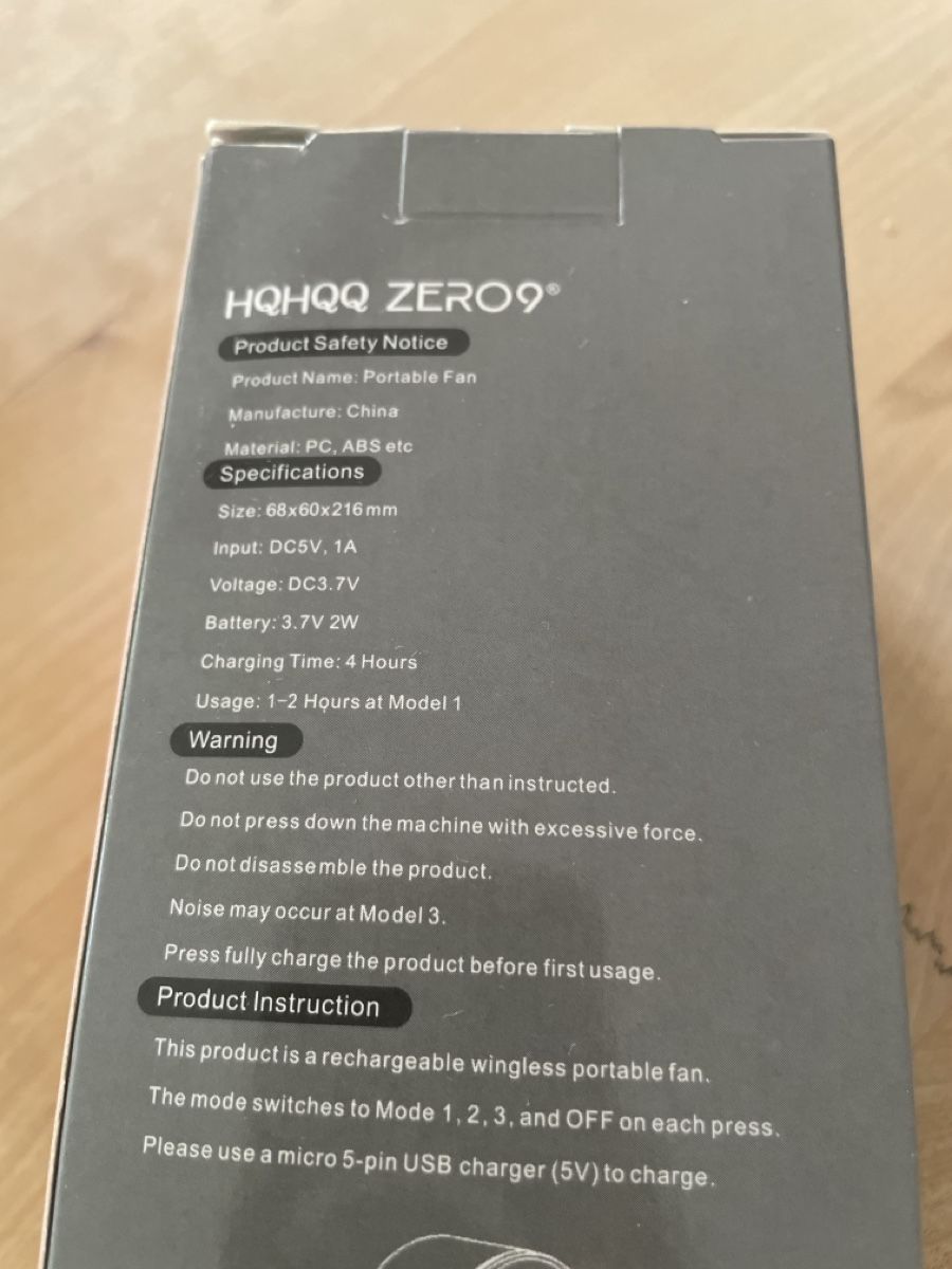 Ventilateurs: Handventilator neu – Neuf avec emballage d'origine à Muttenz par Fertal 3