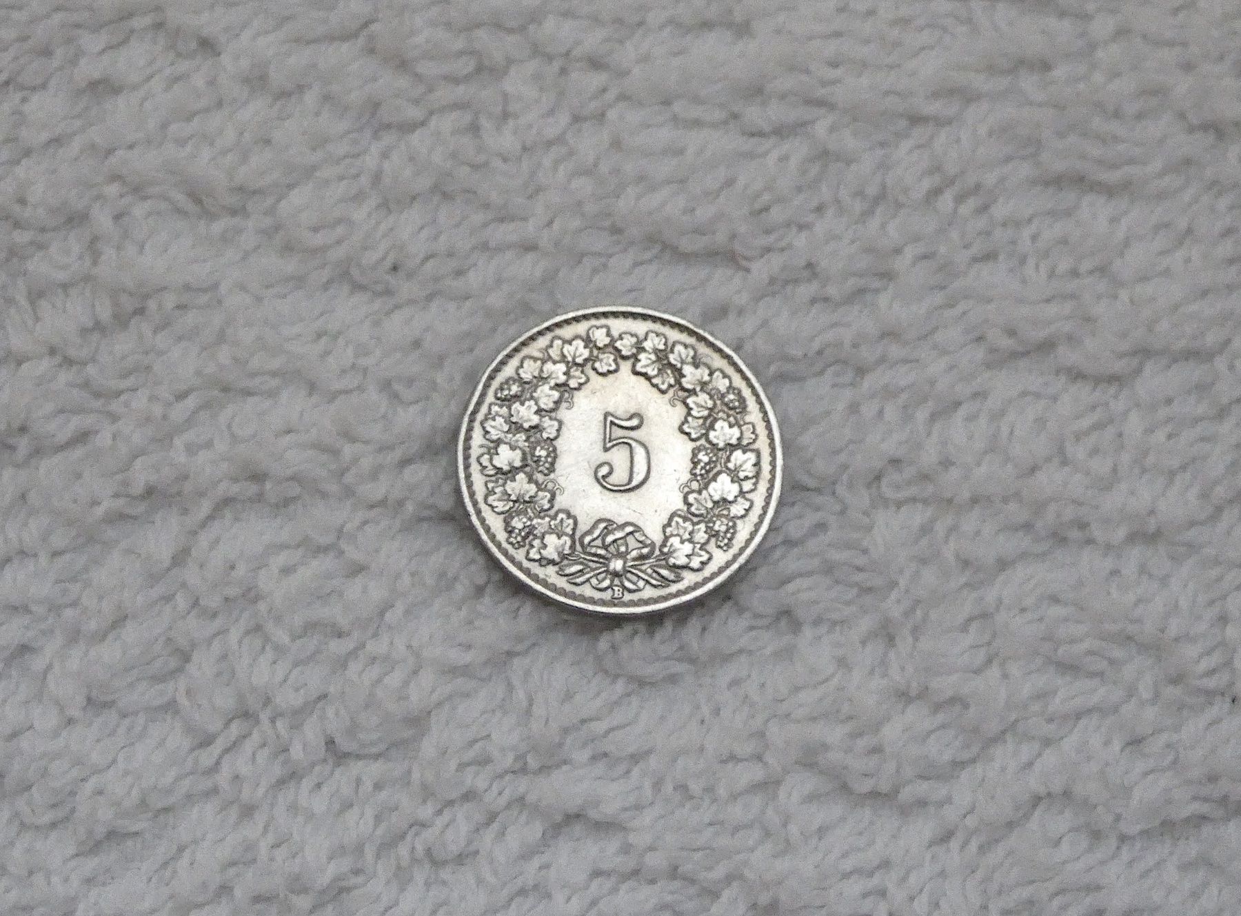 Tutti le monete: 5 centimes/rappen 1949 – Usato da Nyon venduto da Ilmi09 1
