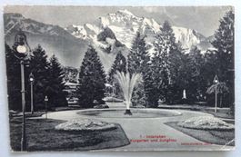 Interlaken - Kurgarten und Jungfrau