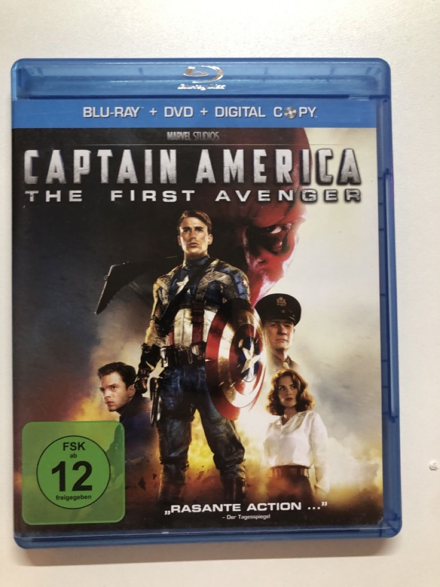 Alle DVDs: Captain America - The First Avenger Blu-ray Disc – Gebraucht aus Stein AG von isi_R35