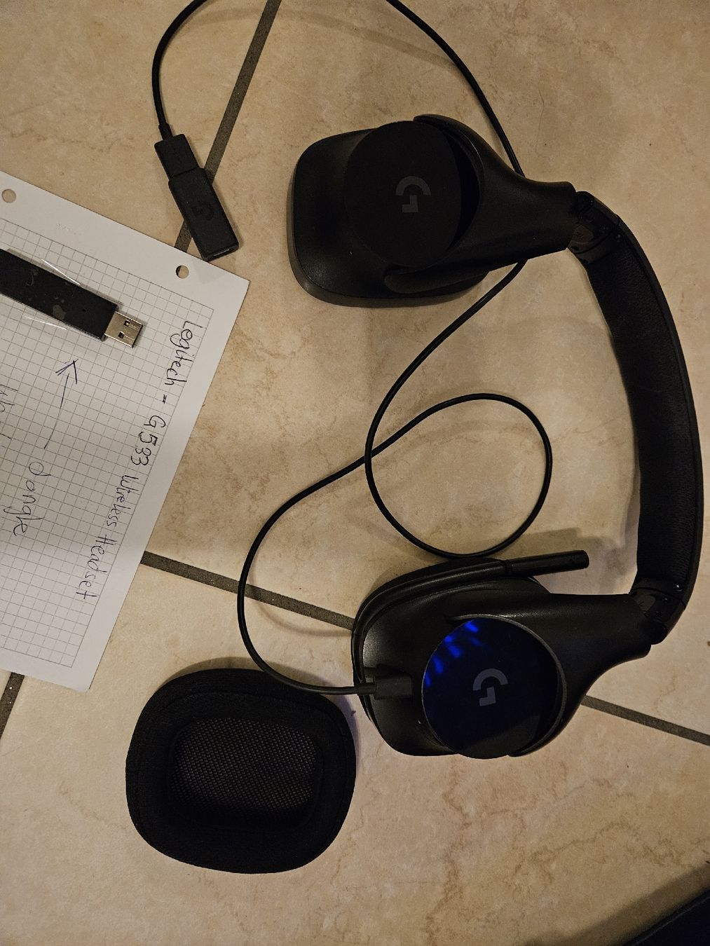 Logitech Casques audio: Logitech G533 Wireless Gaming Headset – D'occasion à St-Légier-La Chiésaz par emi_c86b 1