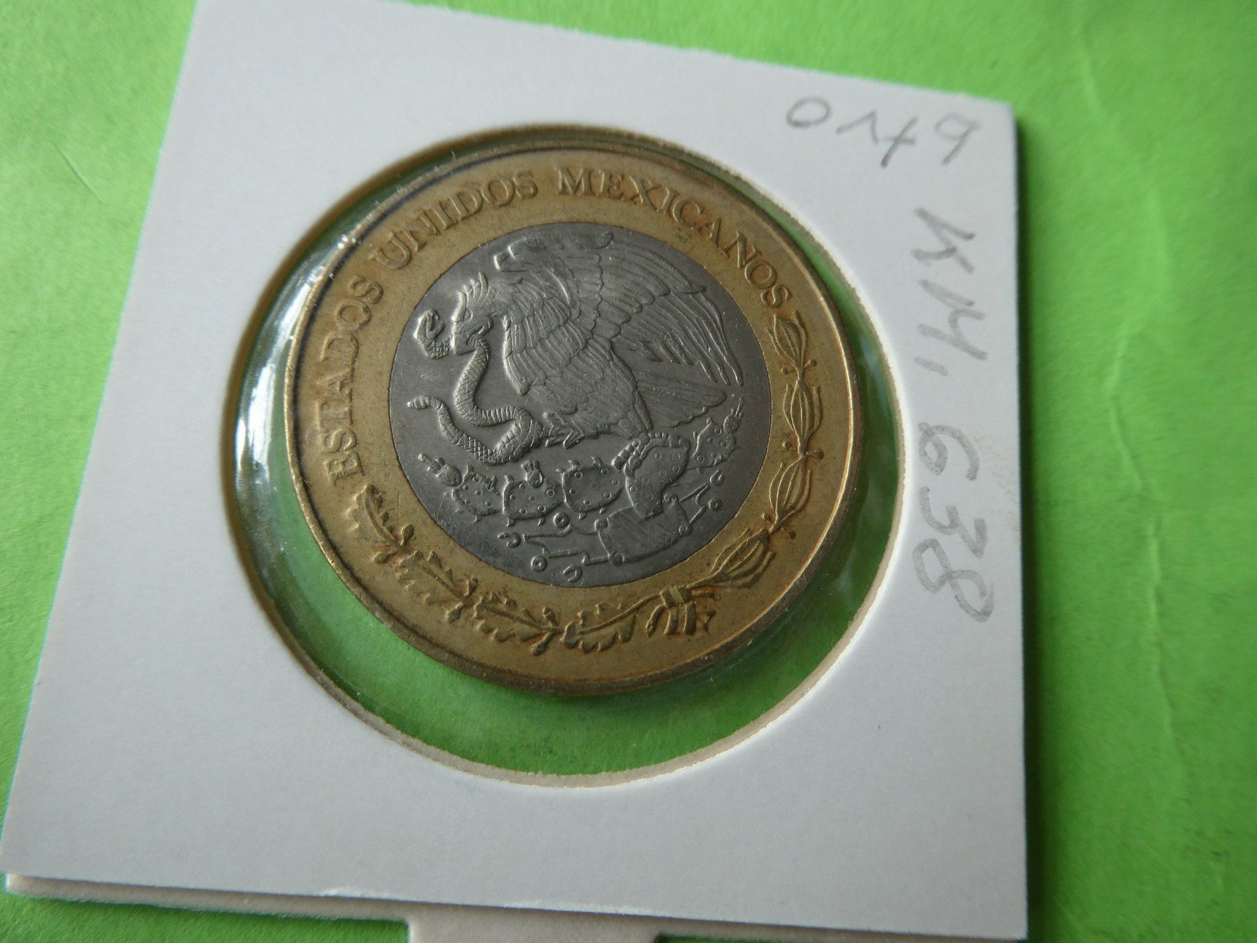 Toutes les monnaies: Mexiko 2000, 20 Pesos – D'occasion à Hinterforst par Rohusri 1