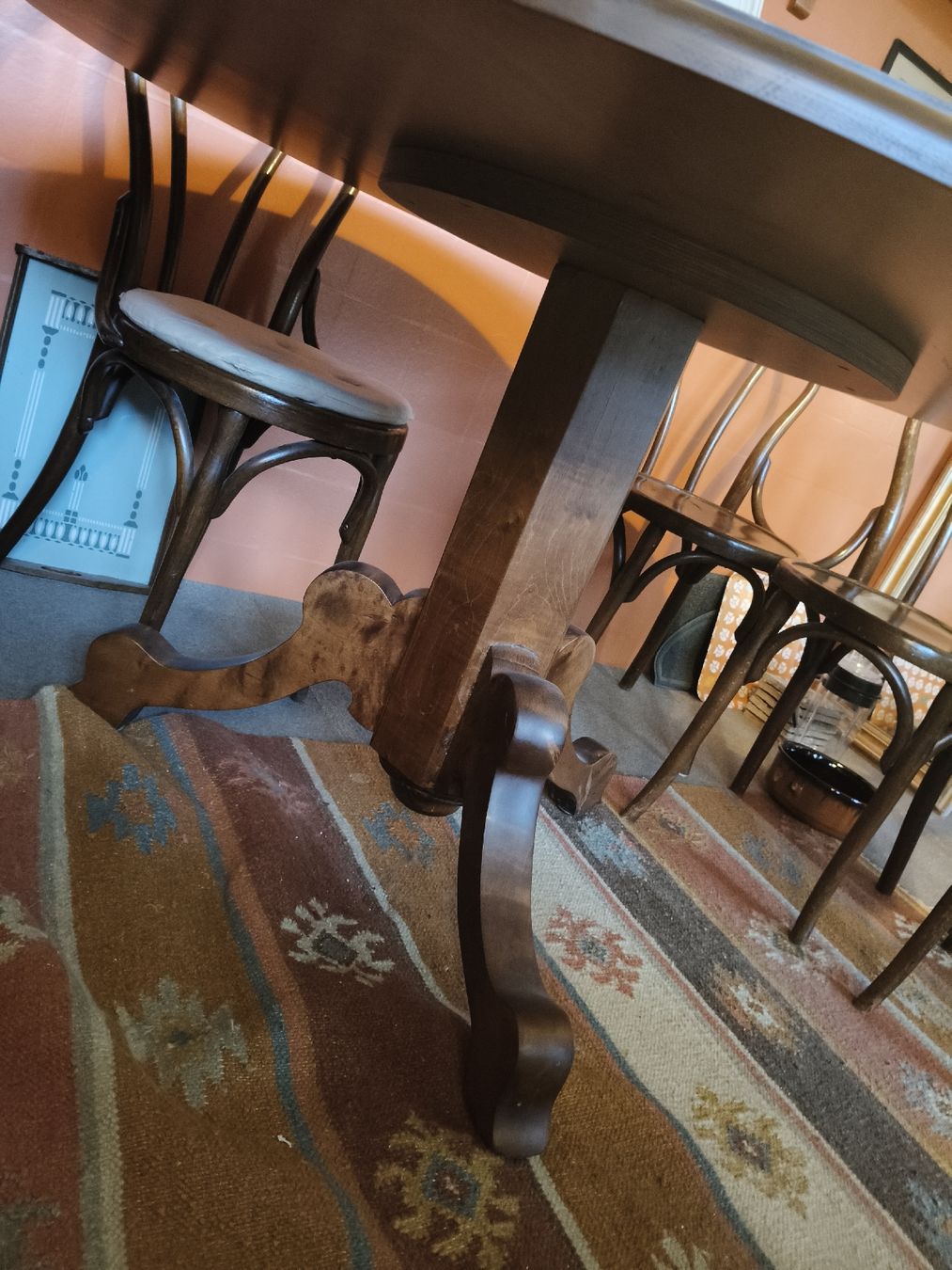 Tavoli: Runder Tisch, Massivholz, – Usato da Zwingen venduto da inf_2blh 2