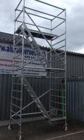 Rollgerüst mit Treppe für den Handwerker- NEUWERTIG*