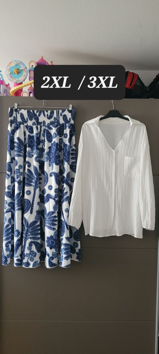 Shein Lotti di vestiti: Jupe extra elastique2XL&Chemise 3XL//NEUF – Nuovo e nell'imballaggio originale da Vevey venduto da x_y_f