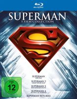 Superman 5-Film Collection (1978-2006) Reeve/Blu-ray-Boxset