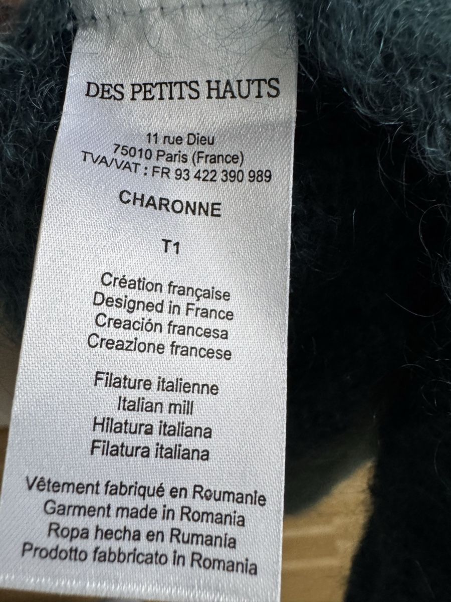 Des Petits Hauts Giacche: Strickjacke von des petits hauts – Nuovo e nell'imballaggio originale da Basel venduto da Glamourpourtoi 6