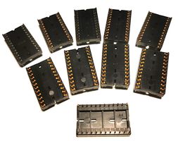 24 Pin IC AMP Sockel, 10 Stück