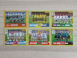 Mannschaftsfotos Panini Sticker